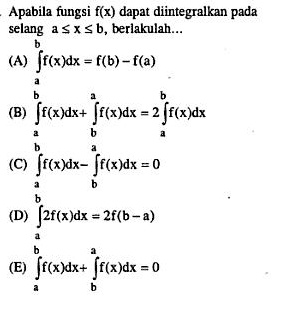 25 Contoh Soal Integral Dan Pembahasan Kumpulan Contoh Soal