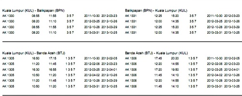 Jadwal Penerbangan Air Asia Umum Carapedia