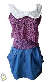 Joyce blouse purple