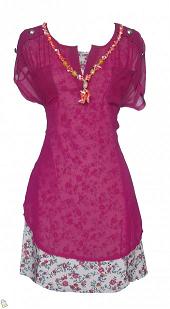 laksha dress ungu