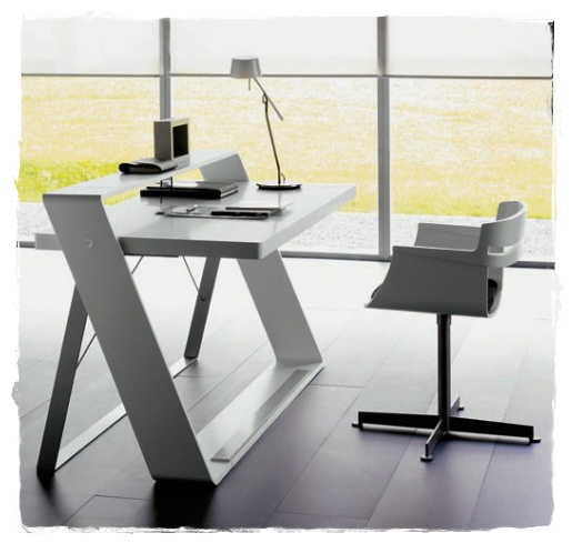 Berikut ini adalah beberapa desain meja kerja modern:
